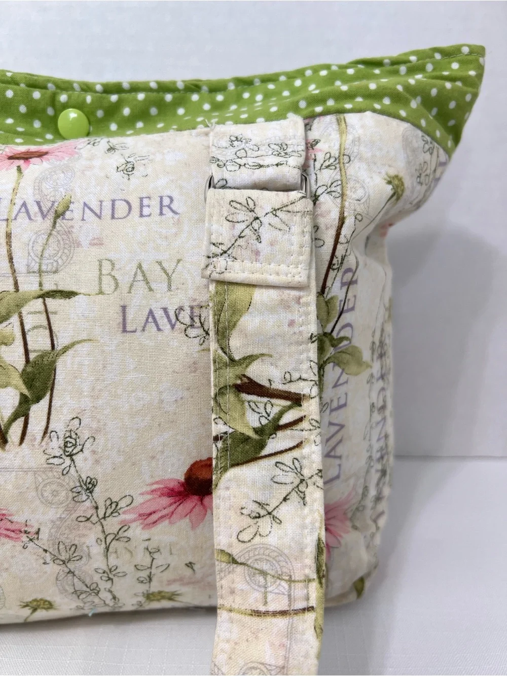 Handmade Floral Herb Garden Girl Prairie Cottagecore Bloomcore Handbag Tote Bag